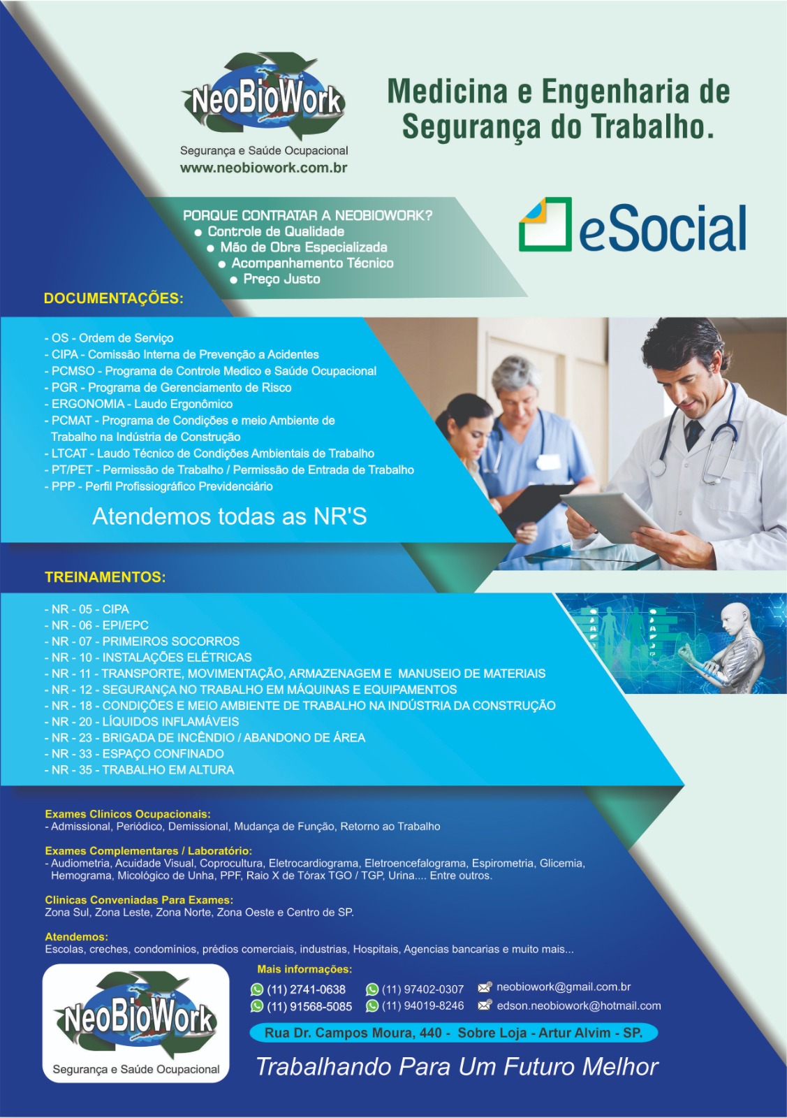 WhatsApp Image 2023 09 03 at 11.45.54 - Neobiowork expande com Clinica de medicina do trabalho no Centro de SP